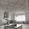 Ekena Millwork 33W x 33H x 14T Small May Decorative Fretwork Wood Ceiling Panels, Hickory CELW33X33X0250MAYHI - alternate 9